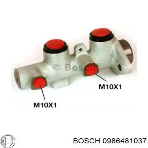 Цилиндр тормозной главный 0986481037 Bosch