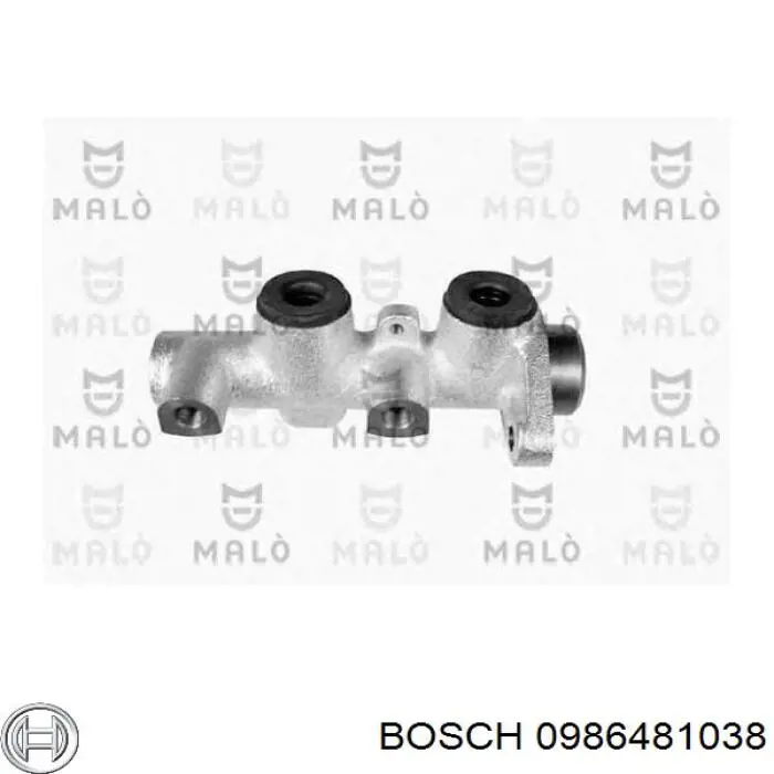 Цилиндр тормозной главный 0986481038 Bosch