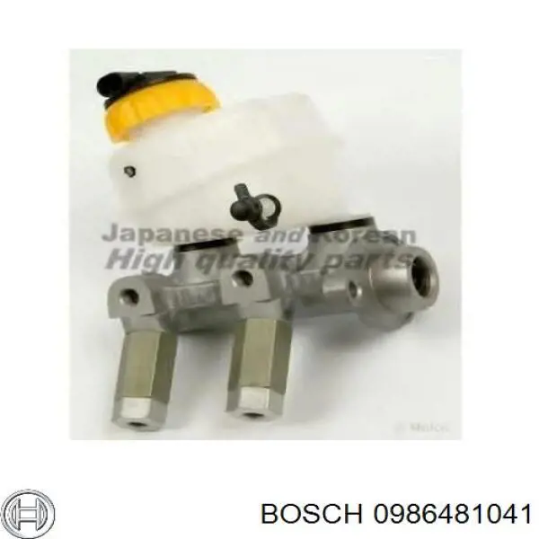 Цилиндр тормозной главный 0986481041 Bosch