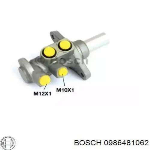 Цилиндр тормозной главный 0986481062 Bosch