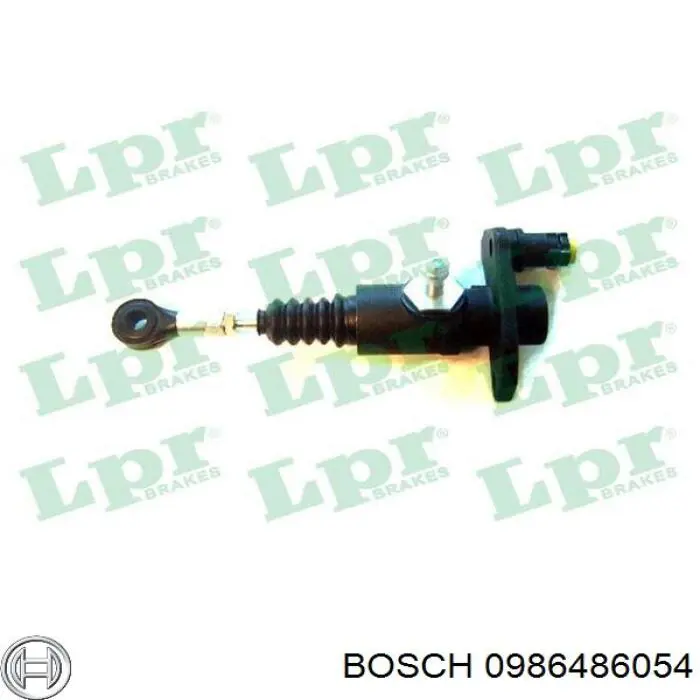 0986486054 Bosch Цилиндр сцепления, главный