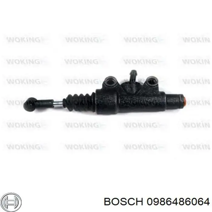 Цилиндр сцепления главный Bosch 0986486064