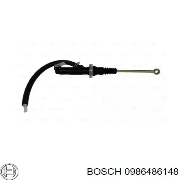 Главный цилиндр сцепления 0986486148 Bosch