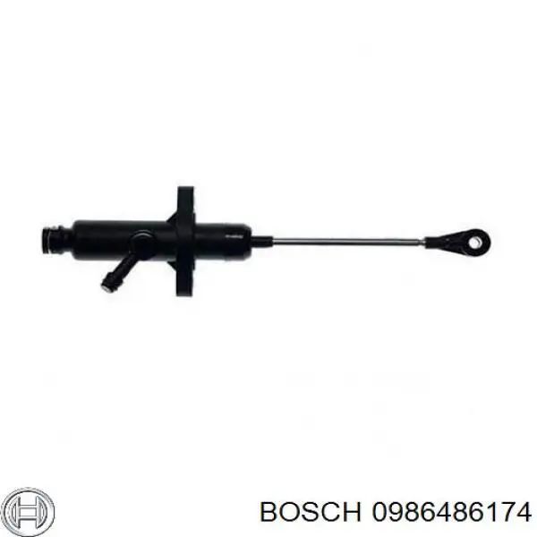 Главный цилиндр сцепления 0986486174 Bosch