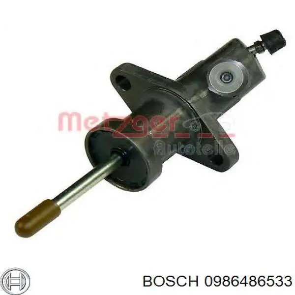 Рабочий цилиндр сцепления Bosch 0986486533 цена, от 34.02 USD