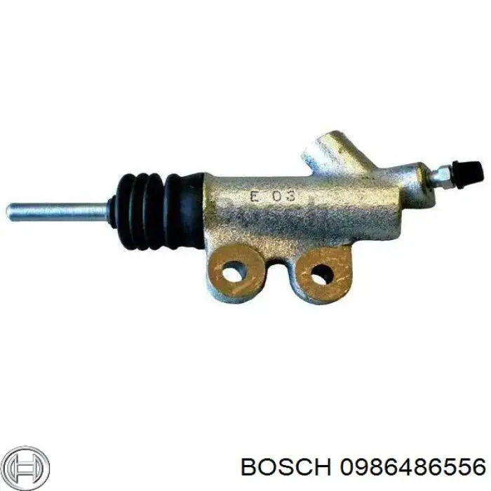 Циліндр зчеплення, робочий 0986486556 Bosch