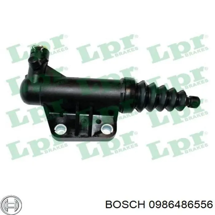 Циліндр зчеплення, робочий 0986486556 Bosch