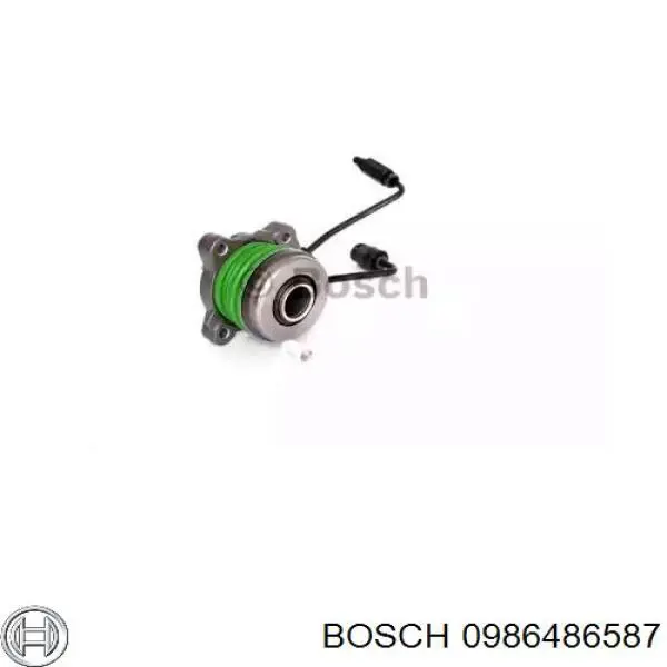 Подшипник сцепления выжимной Bosch 0986486587