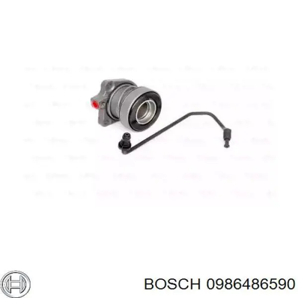 Рабочий цилиндр сцепления в сборе 0986486590 Bosch