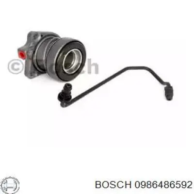 Рабочий цилиндр сцепления в сборе 0986486592 Bosch