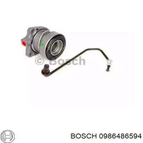 Рабочий цилиндр сцепления в сборе 0986486594 Bosch