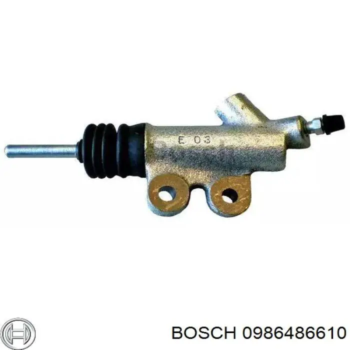 0986486610 Bosch Цилиндр сцепления рабочий в сборе с выжимным подшипником