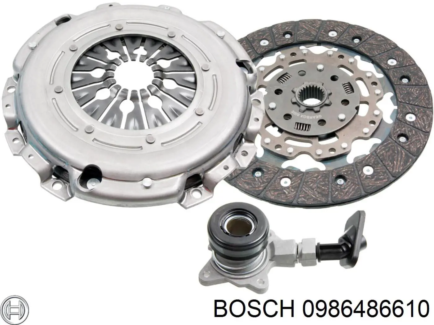 Цилиндр сцепления рабочий с выжимным подшипником Bosch 0986486610 цена, от 3281.60 UAH