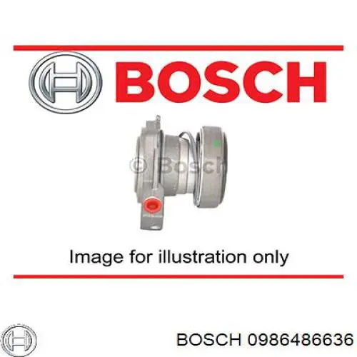 Подшипник сцепления выжимной Bosch 0986486636