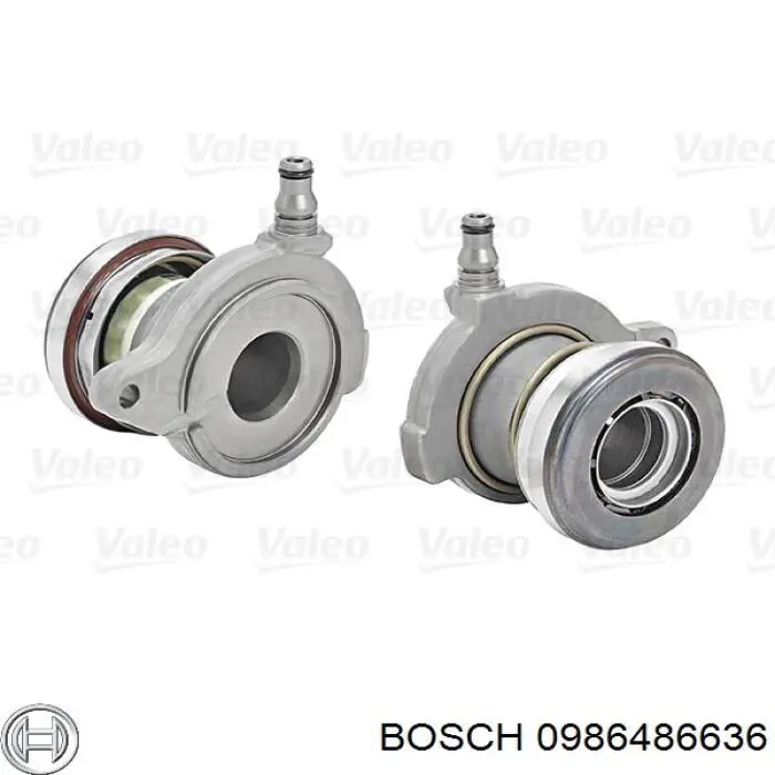 Купить 0986486636 Bosch Цилиндр сцепления в сборе с выжимным подшипником
