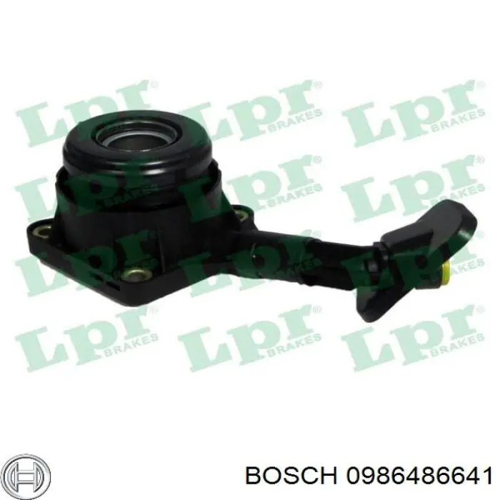 0986486641 Bosch Цилиндр сцепления рабочий в сборе с выжимным подшипником