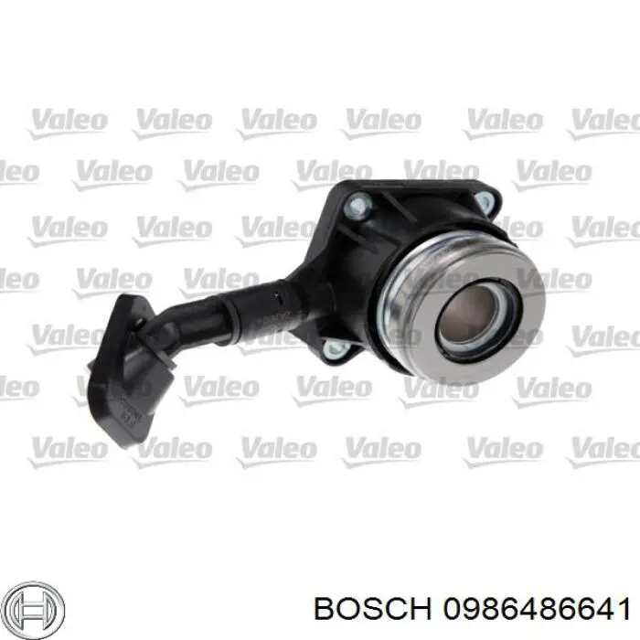 Цилиндр сцепления рабочий с выжимным подшипником Bosch 0986486641 цена, от 53.97 USD