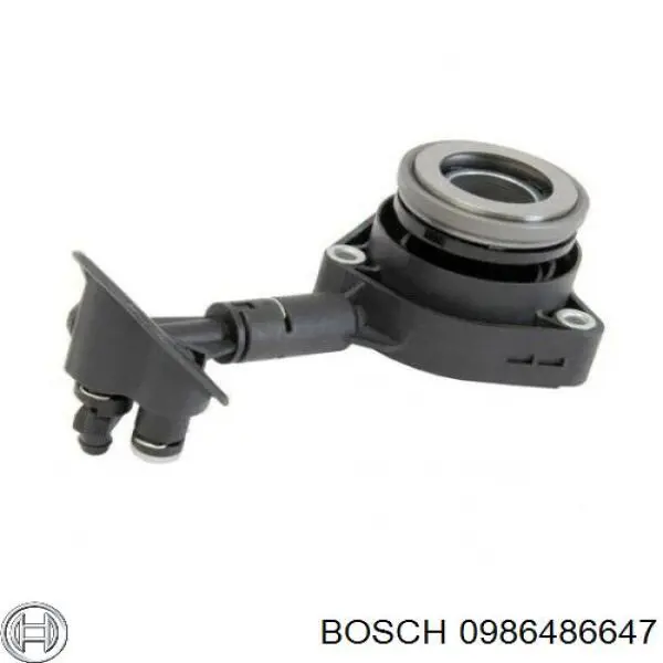 0986486647 Bosch рабочий цилиндр сцепления в сборе с выжимным подшипником