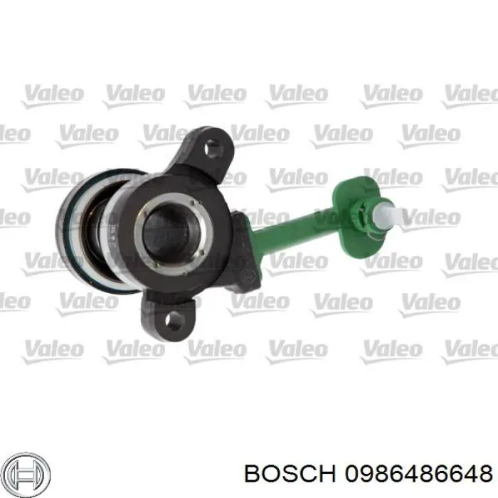 0986486648 Bosch Цилиндр сцепления рабочий в сборе с выжимным подшипником