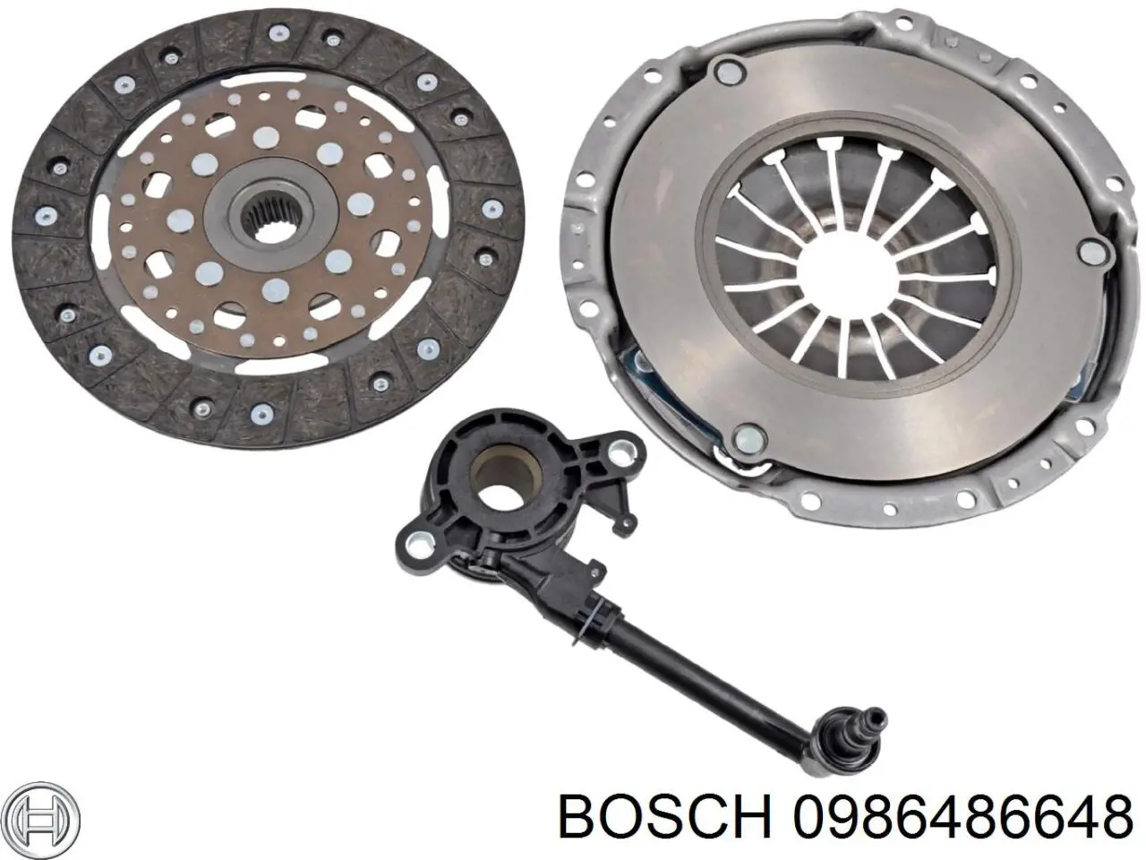 Купить 0986486648 Bosch Цилиндр сцепления в сборе с выжимным подшипником