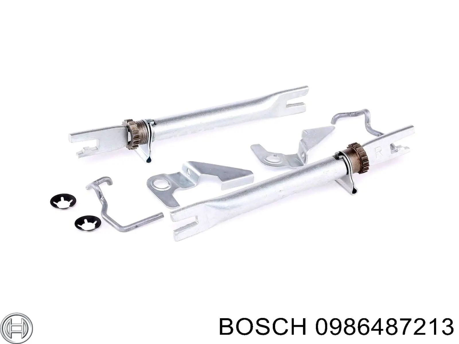 Купить 0986487213 Bosch Задние барабанные тормозные колодки