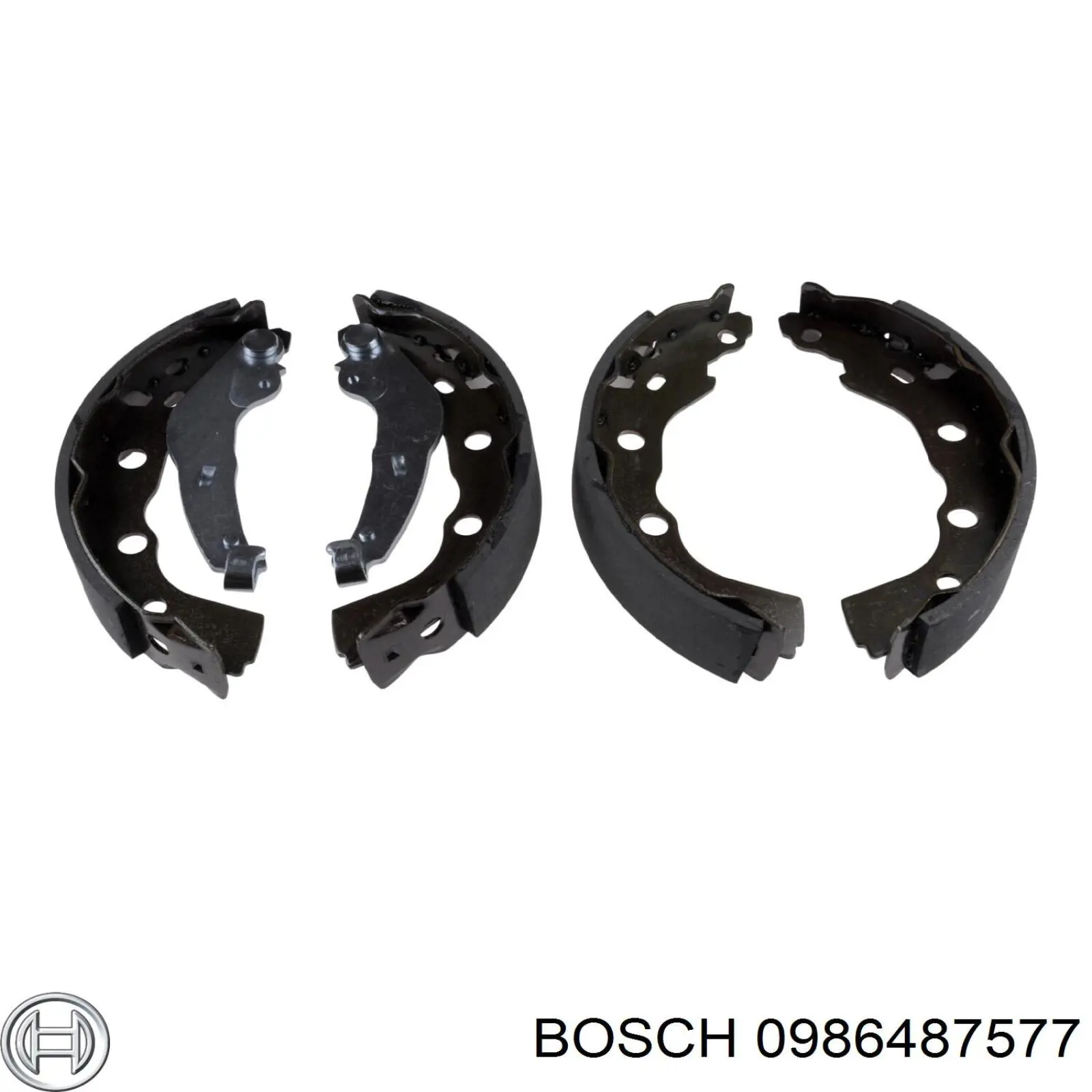 Задние барабанные колодки 0986487577 Bosch