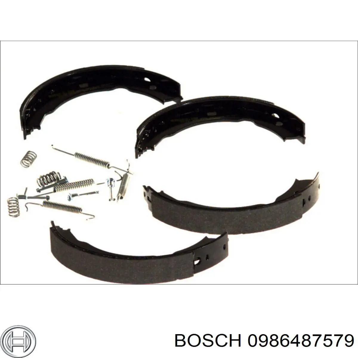 Колодки ручника (стояночного тормоза) Bosch 0986487579