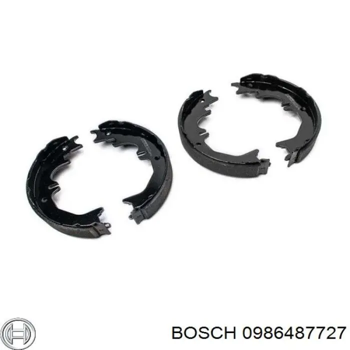 Колодки ручника 0986487727 Bosch