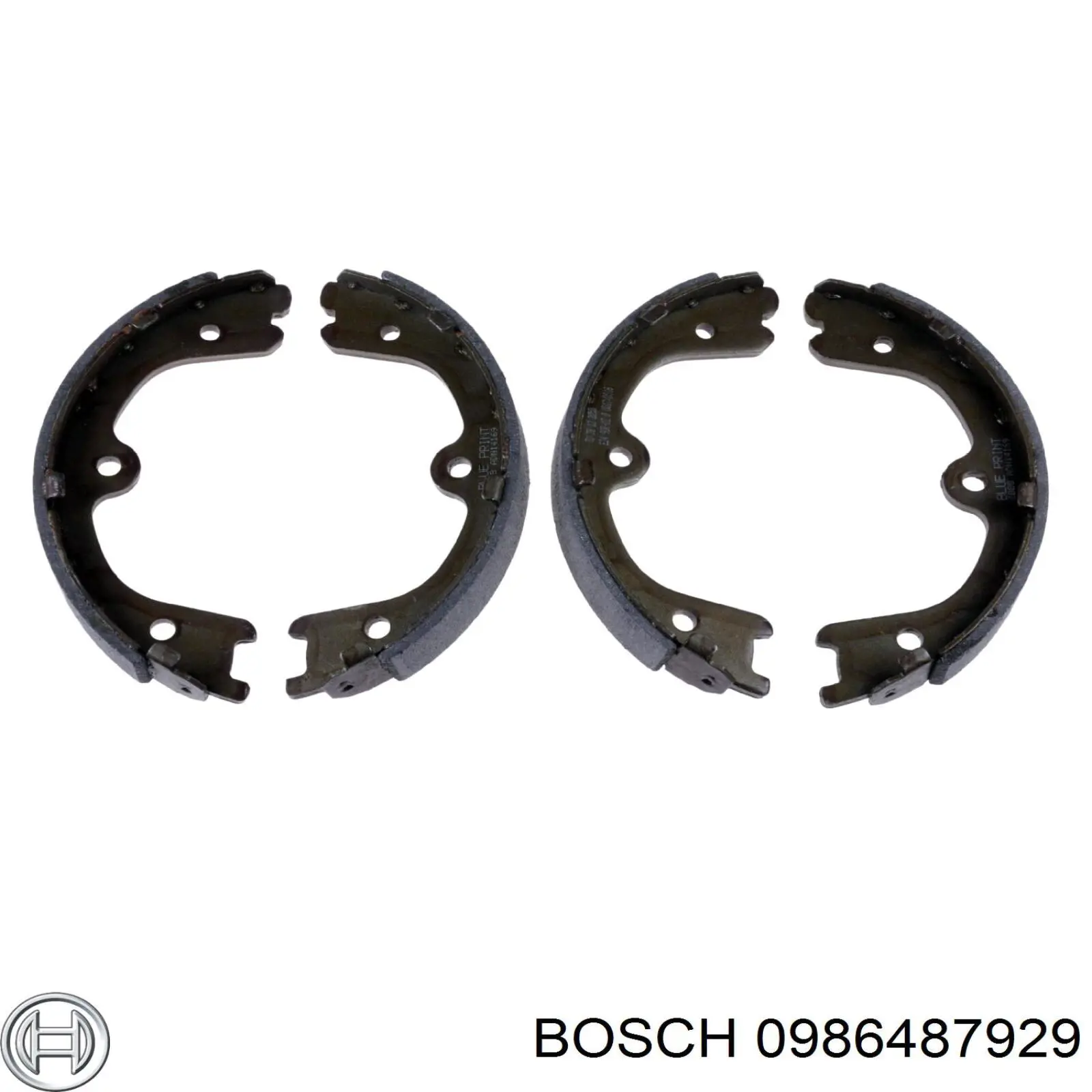 Колодки ручника 0986487929 Bosch