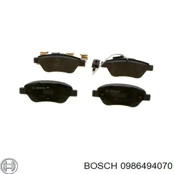 Колодки Bosch 0986494070 цена, от 18.39 USD