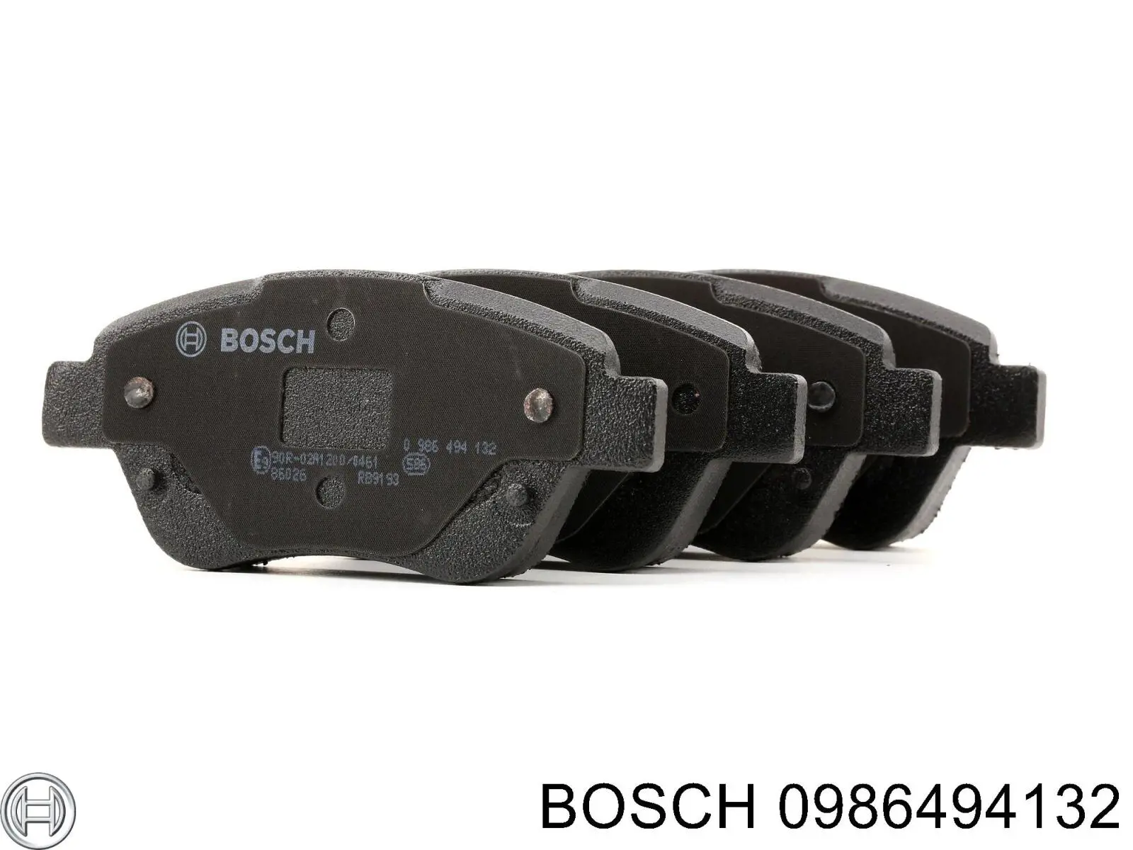 Колодки гальмівні передні, дискові 0986494132 Bosch