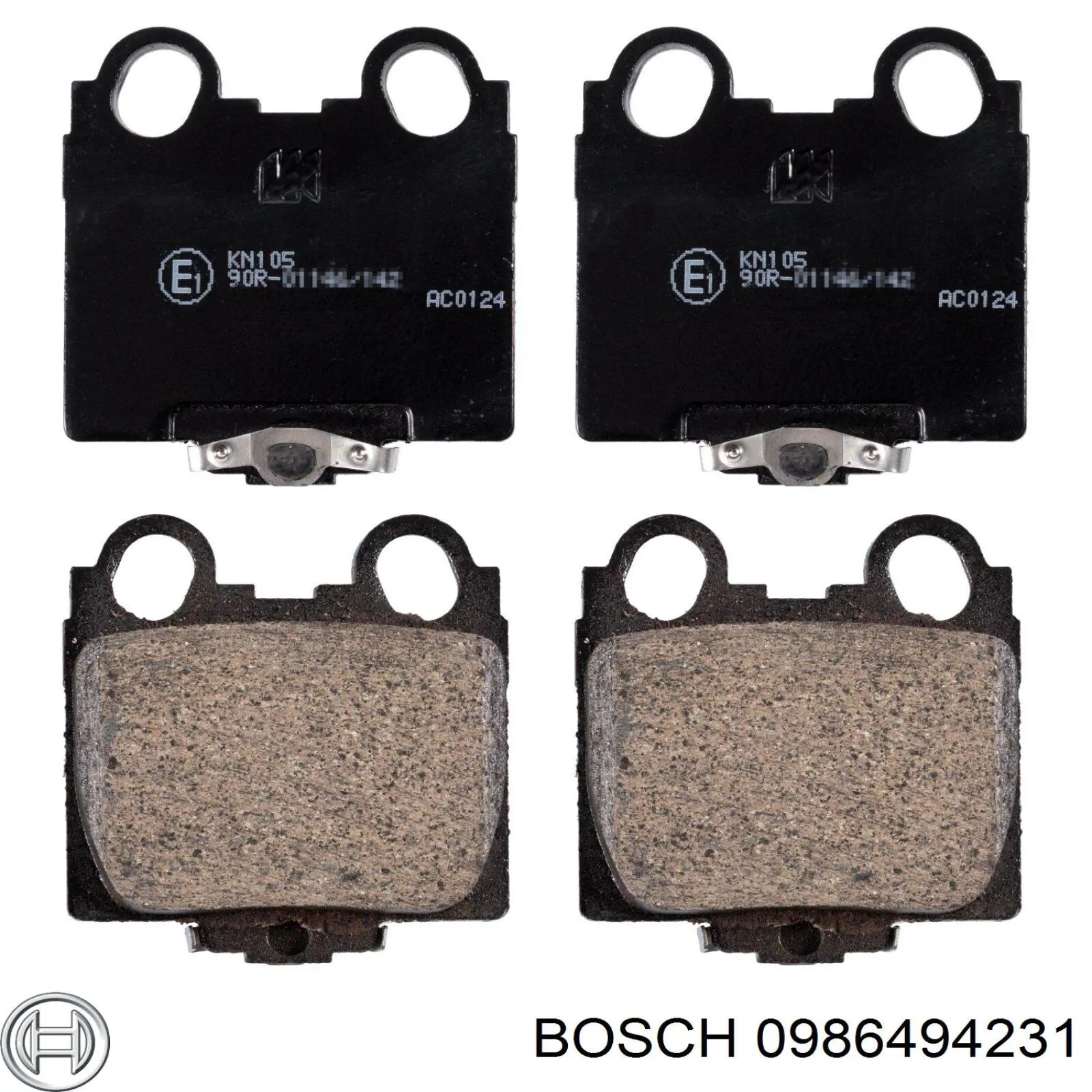 Колодки дисковые  Bosch 0986494231 цена, от 23.65 USD
