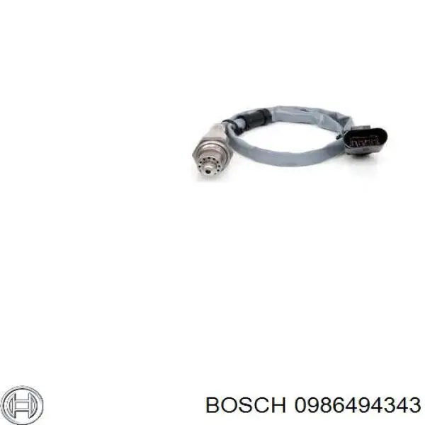 Колодки гальмівні передні, дискові 0986494343 Bosch