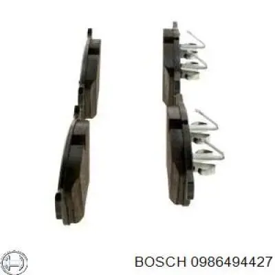 Передние тормозные колодки 0986494427 Bosch