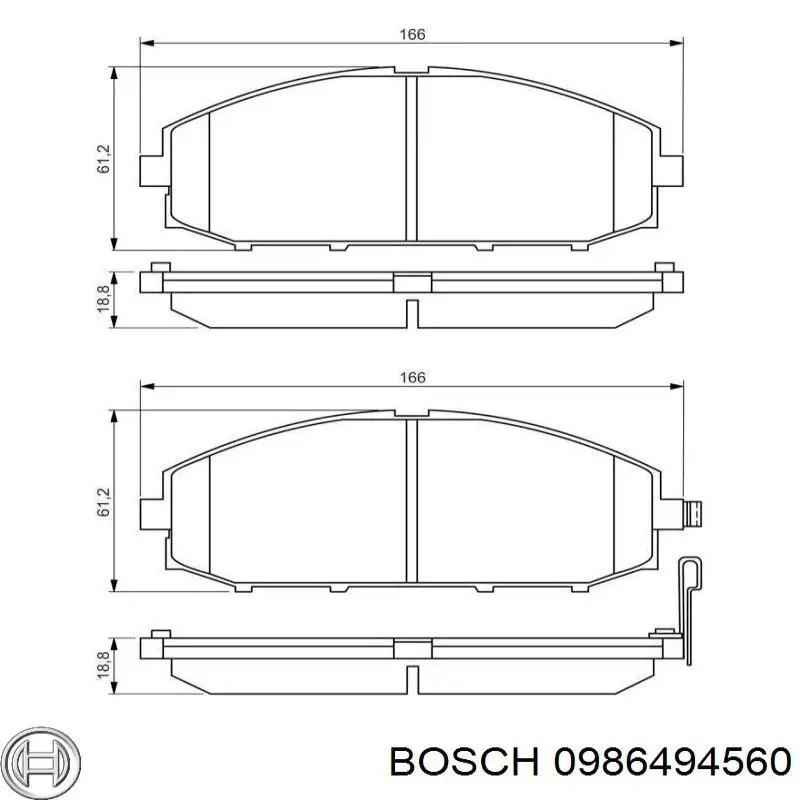 0986494560 Bosch 