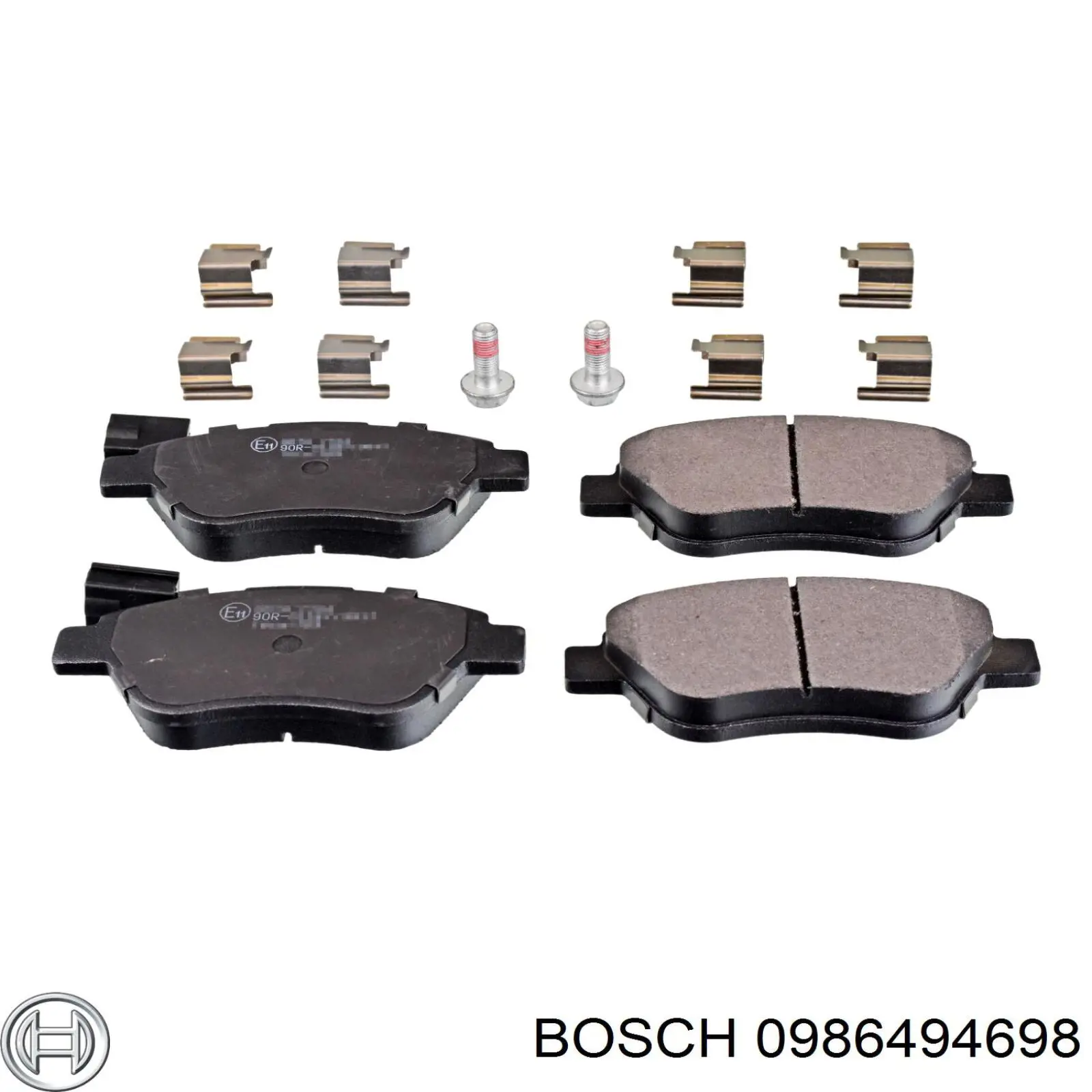 Передние тормозные колодки 0986494698 Bosch