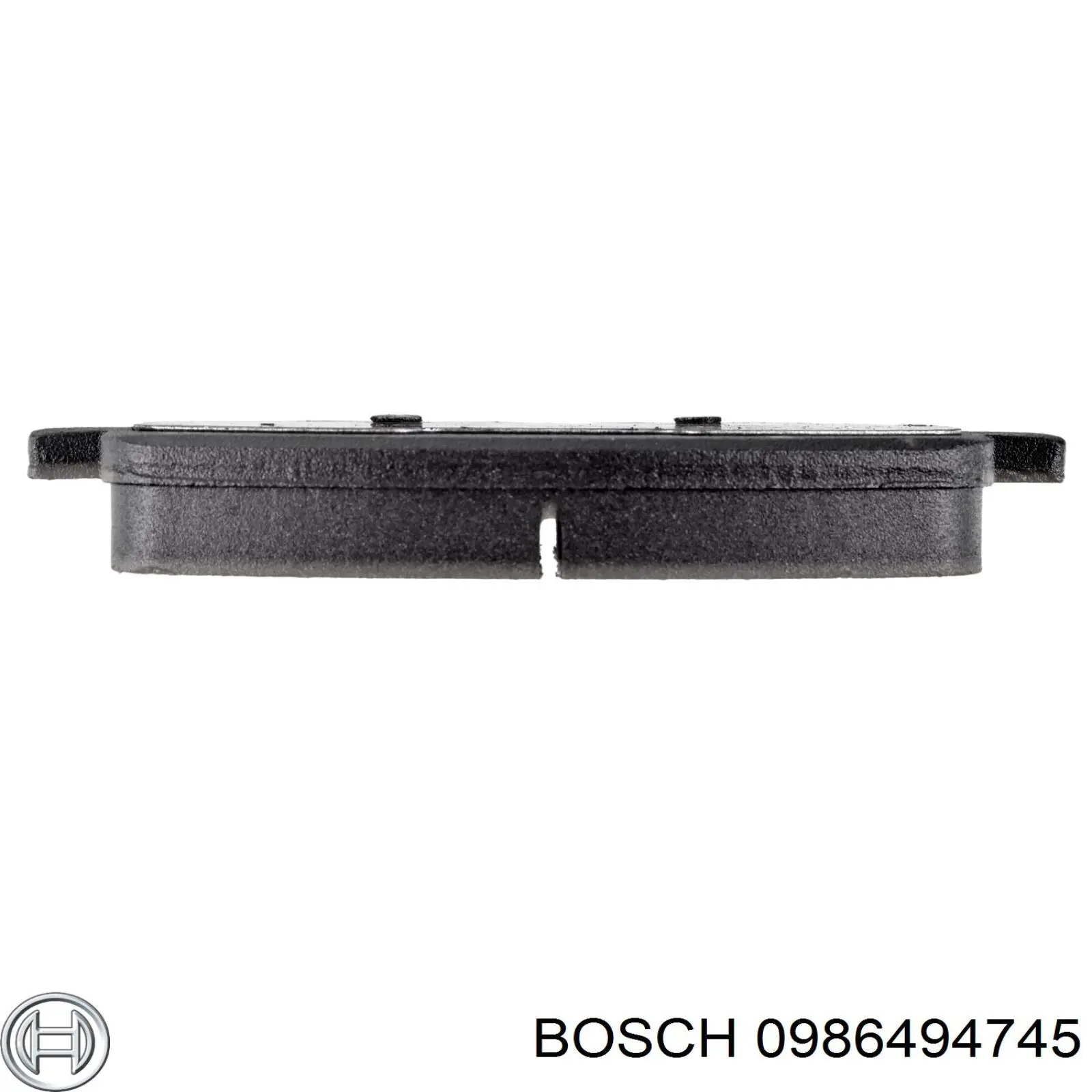 Купить 0986494745 Bosch Колодки тормозные задние, дисковые