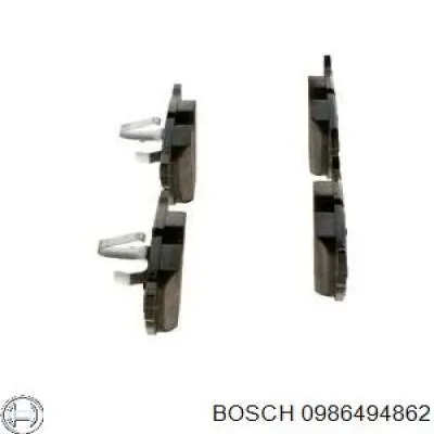 Колодки дисковые  Bosch 0986494862 цена, от 64.90 USD