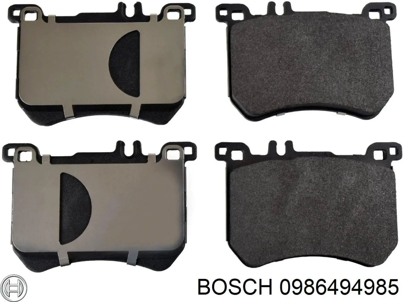 Передние тормозные колодки 0986494985 Bosch