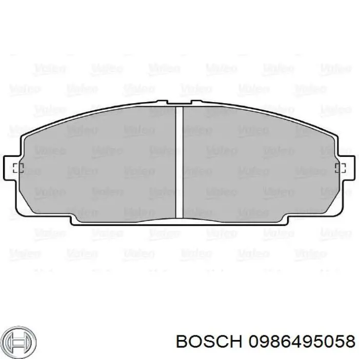 Колодки Bosch 0986495058 цена, от 25.65 USD