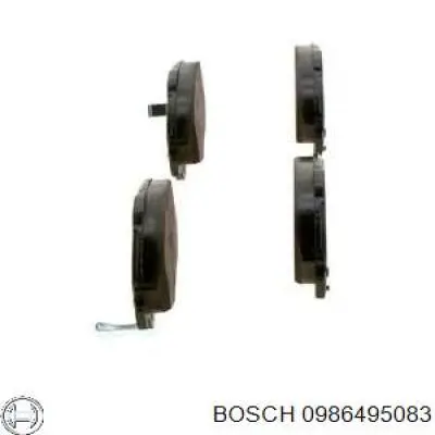 Колодки Bosch 0986495083 цена, от 24.44 USD