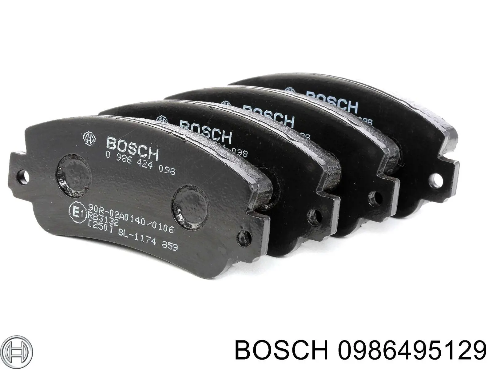 0986495129 Bosch Колодки передние