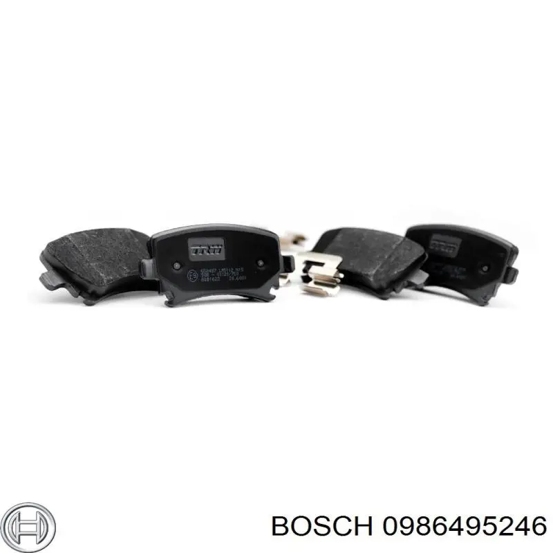 0986495246 Bosch Колодки передние