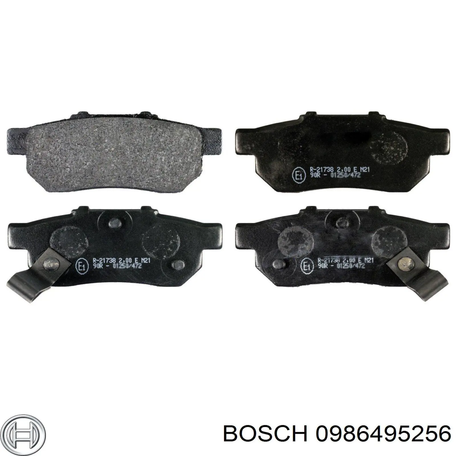 Колодки дисковые  Bosch 0986495256 цена, от 12.98 USD