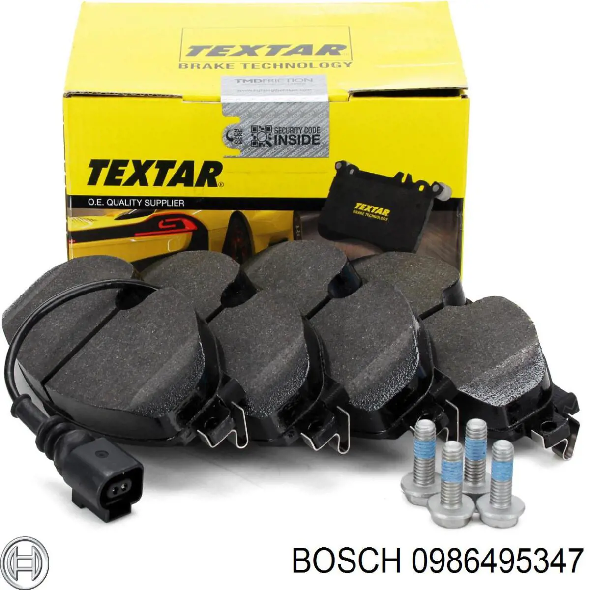 Купить 0986495347 Bosch Колодки тормозные