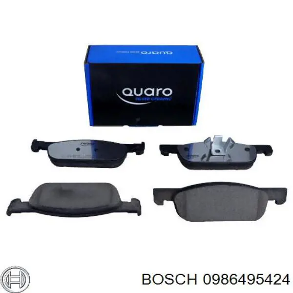 0986495424 Bosch Колодки передние