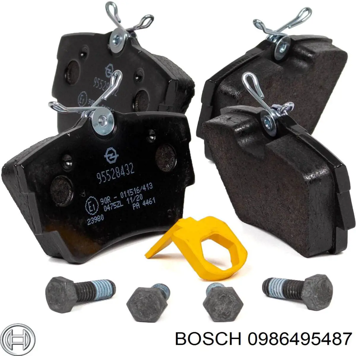 Задние дисковые колодки Bosch 0986495487
