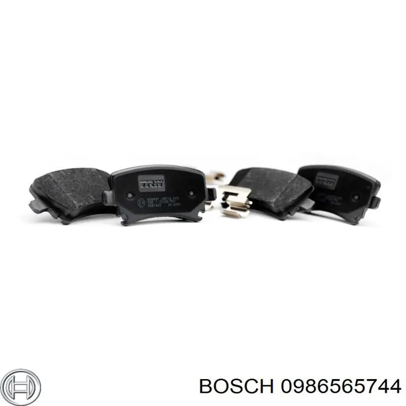 0986565744 Bosch Колодки передние