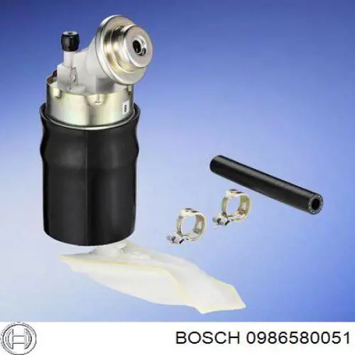 Элемент-турбинка топливного насоса 0986580051 Bosch