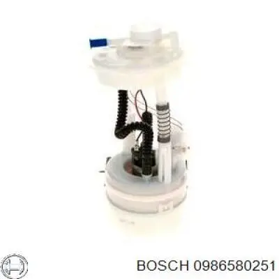 Купить 0986580251 Bosch Модуль топливного насоса